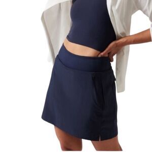 Athleta All Day Skort Navy Blue Skirt Women’s 2